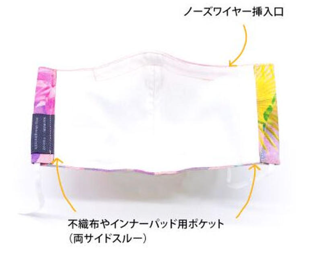 Kangarui コットンマスク(Tropical Pink Mask/M)